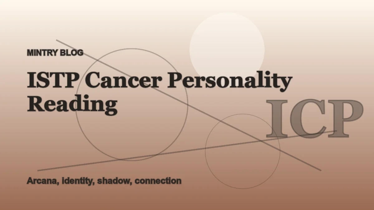 ISTP Cancer: Complete Personality Reading header artwork