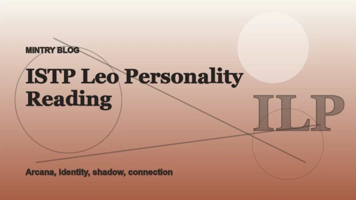 ISTP Leo: Complete Personality Reading header artwork