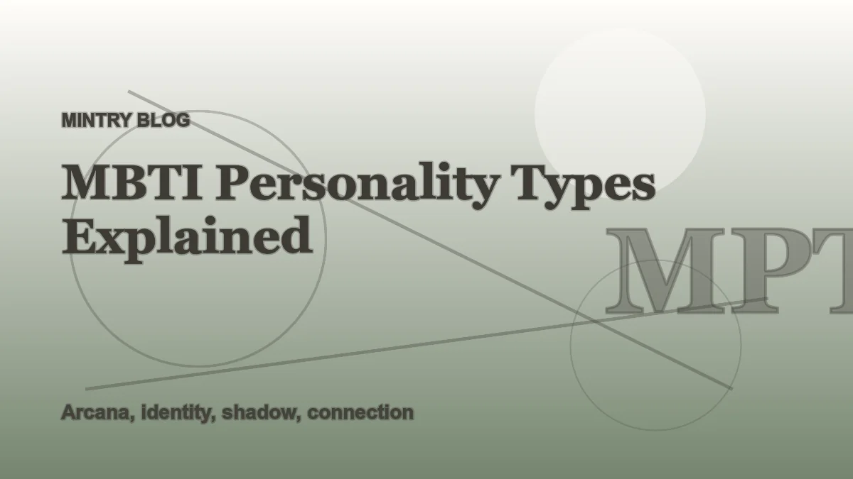 MBTI Types in Mintry: A Complete Guide header artwork