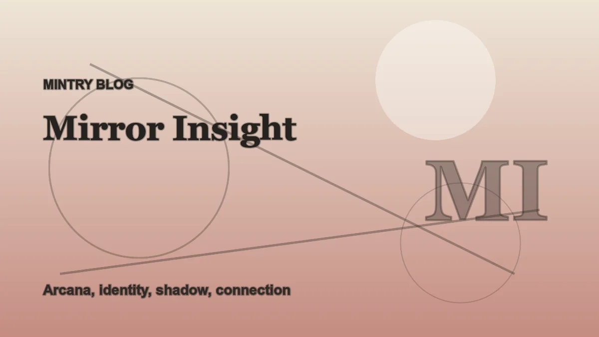 Mirror Insight: AI Reflection With Your Arcana Context header artwork