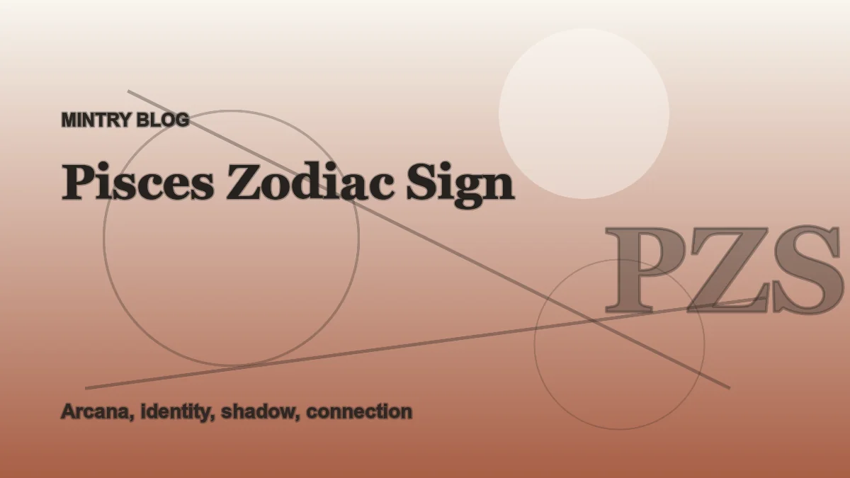 Pisces in Mintry: Dates, Element, and Patterns header artwork