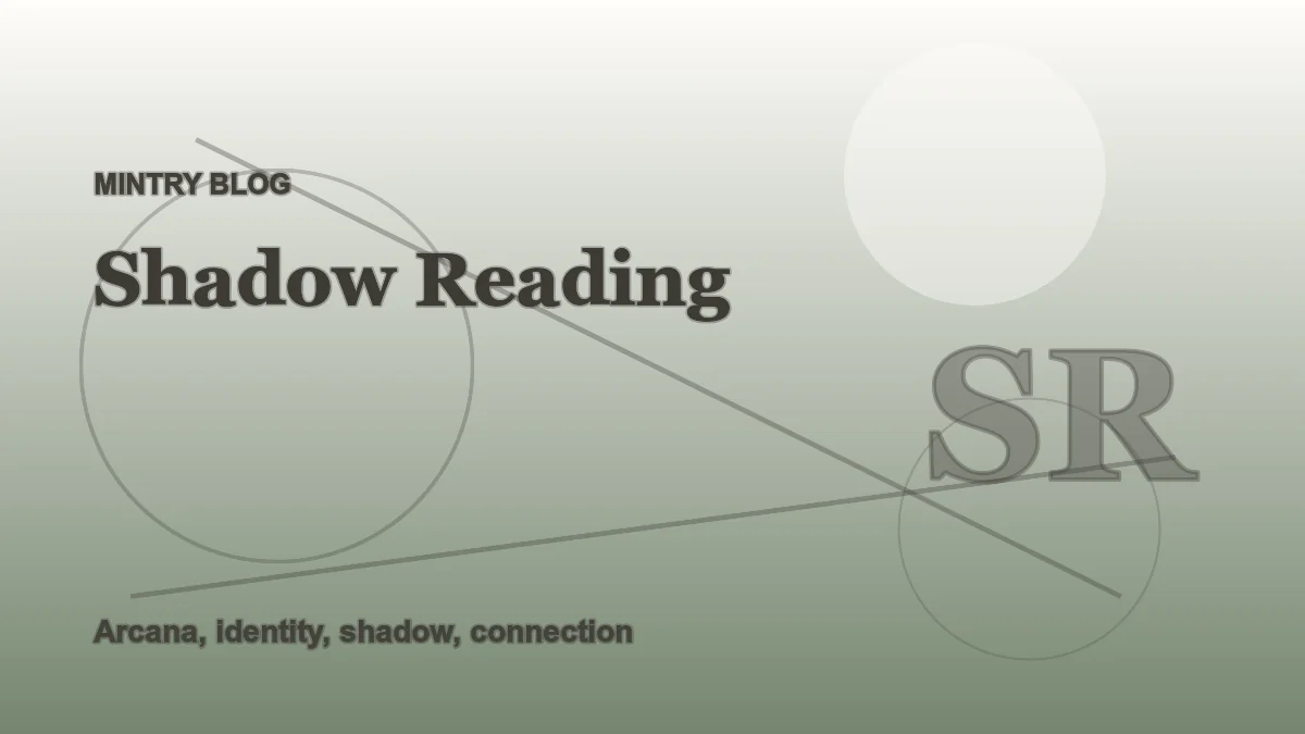 How Mintry Reads the Shadow header artwork