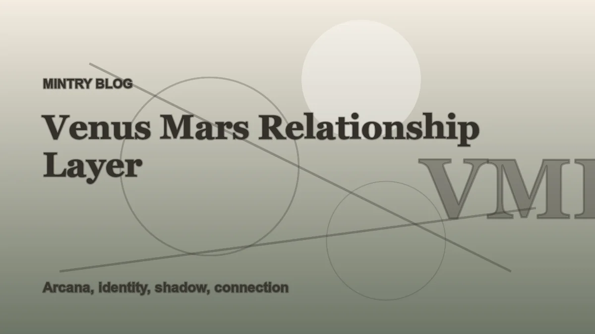 Venus and Mars in Mintry Relationship Reads header artwork