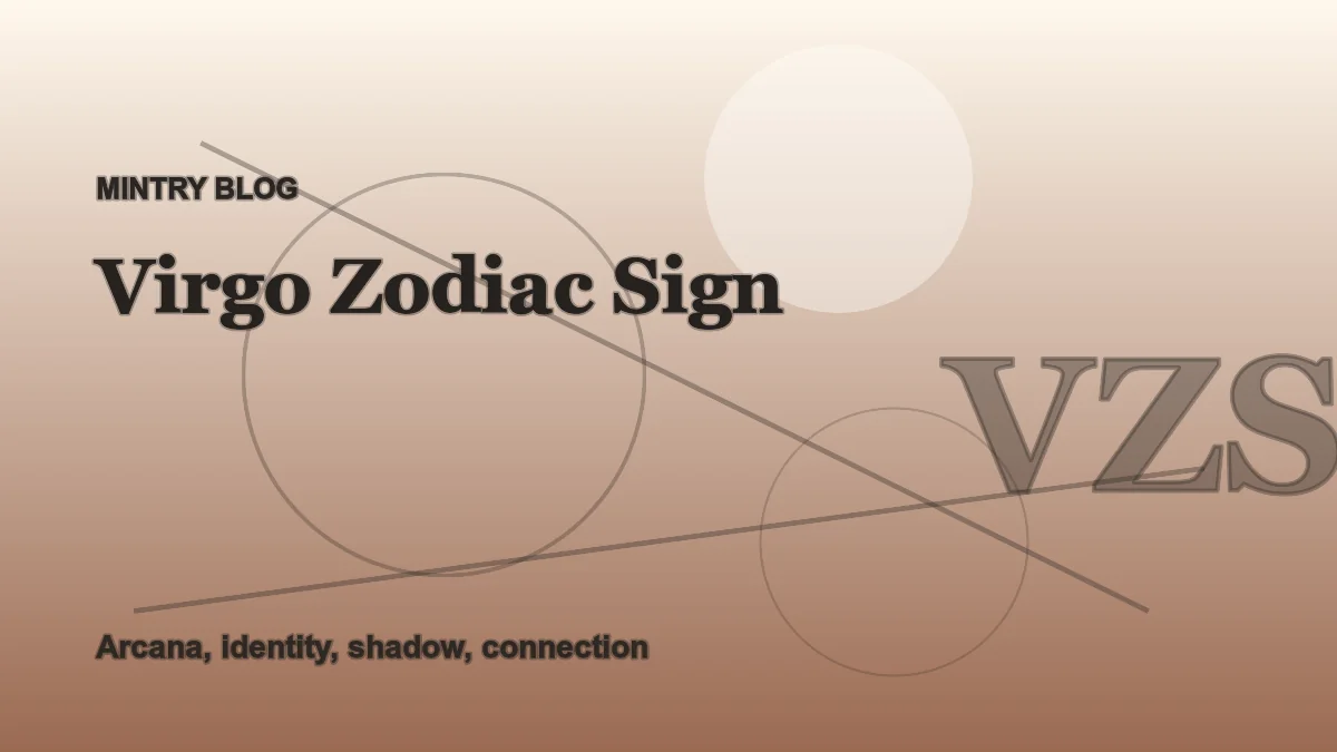 Virgo in Mintry: Dates, Element, and Patterns header artwork